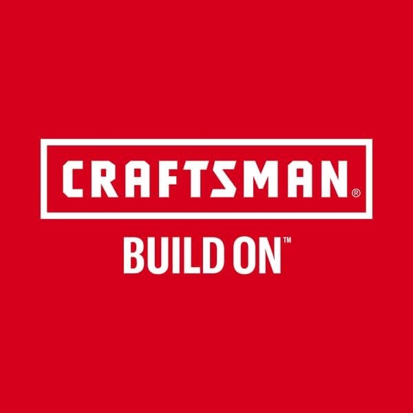 imageCRAFTSMAN Rolling Cart with Drawers Full Bank Utility Cart Six SoftClose Drawers Tool Chest Power Outlets Side Tray Heavy Duty Casters 37 x 21 x 41 Inch Red CMSTUC06RBWhite