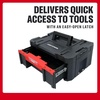 CRAFTSMAN VERSASTACK Tool Box, 16.9 In. Single Deep Drawer Plastic Tool Box Organizer, Heavy Duty 16.5 Lb. Load Capacity (CMST17803)
