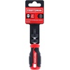 CRAFTSMAN Screwdriver SL1/4 in. x 1.5 in. Compact Slotted, Magnetic Tip, Easy Grip (CMHT65163)(New Version)