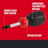 CRAFTSMAN Screwdriver SL1/4 in. x 1.5 in. Compact Slotted, Magnetic Tip, Easy Grip (CMHT65163)(Old Version)
