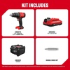 CRAFTSMAN 20V MAX 1/2 Cordless Hammer Drill, Includes Battery (2 Ah), Charger and Double Ended Bit, Variable Speed Power Hammer Drill with LED Light (CMCD712D1)