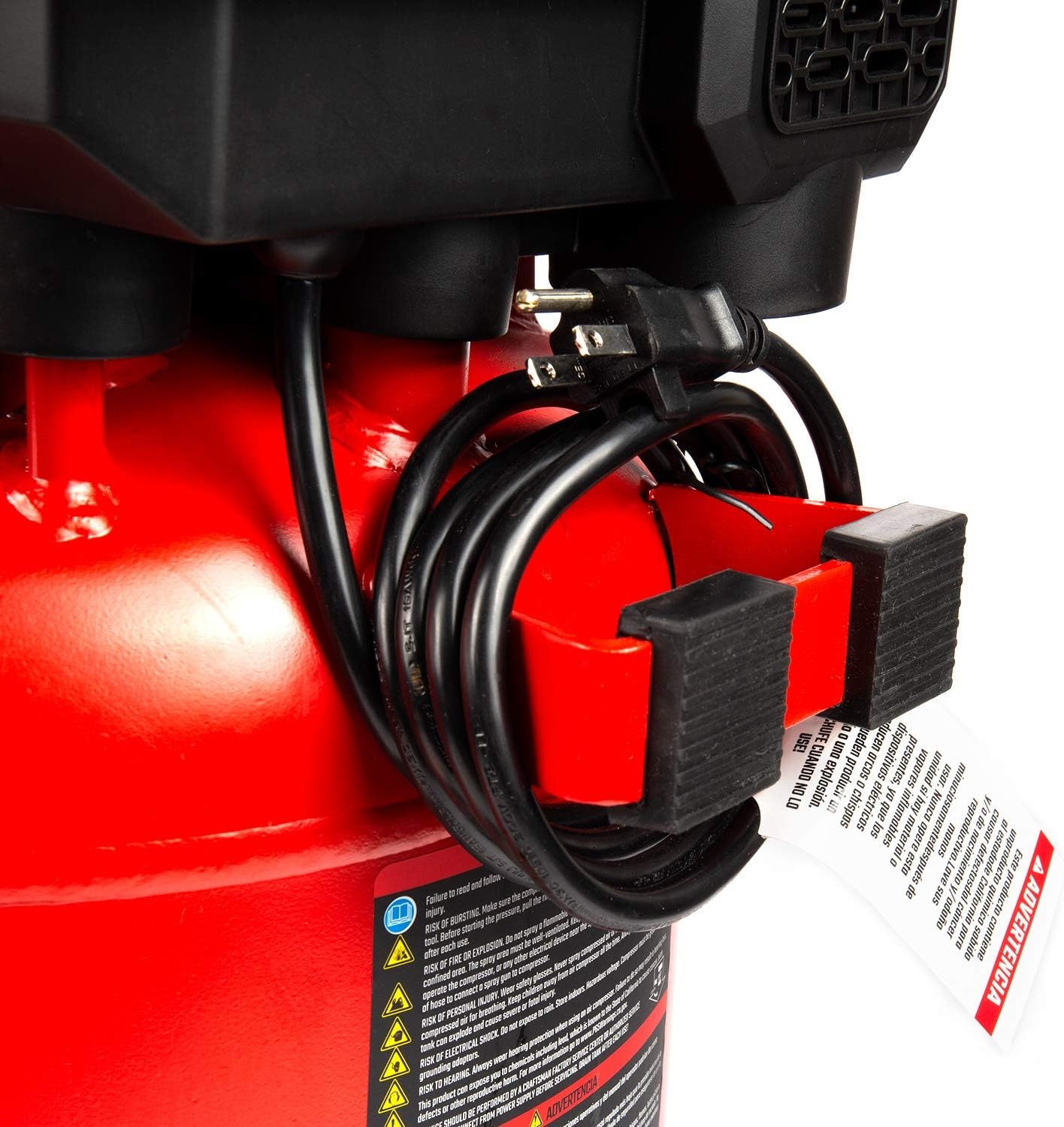 image:imageCraftsman Air Compressor 10 Gallon Peak 18 HP Max 150 PSI 40CFM90PSI 50 CFM40PSI Oilfree Portable Air Compressor with Wheel 120V Model CMXECXA0331042