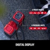 CRAFTSMAN 12V Tire Inflator Portable Air Compressor, Up to 150 PSI with Digital Gauge & Auto Shut-Off, LED Light, 12V DC Car Plug Compact Air Pump for Car Tires, Bikes & Sports