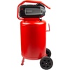 Craftsman Air Compressor, 20 Gallon Oil-Free 1.8 HP Max 175 PSI Pressure Two Quick Couplers Big Capacity, Red- CMXECXA0232043(Air Compressor)