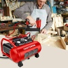 Craftsman Air Compressor 3 Gallon Portable Hotdog Air Compressor, Max 155 PSI 2.6 CFM@90psi Oil-Free Electric Workshop Air Compressors, CMXECXA0200341