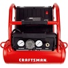 Craftsman Air Compressor 3 Gallon Portable Hotdog Air Compressor, Max 155 PSI 2.6 CFM@90psi Oil-Free Electric Workshop Air Compressors, CMXECXA0200341