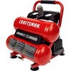 Craftsman 2-Gallon Air Compressor, 1/3 HP Oil-Free Twin Tank, 125 PSI Max – Portable & Quiet Air Tool for Home DIY, Tire Inflation, Nailing & Spray Painting, Compact for Easy Storage