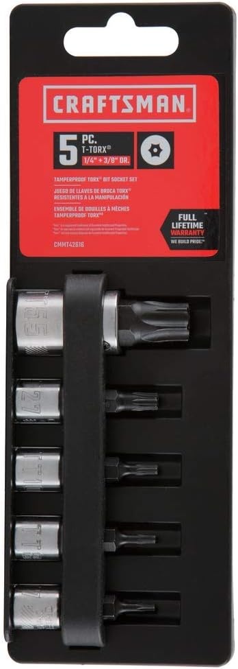 image:imageCRAFTSMAN Hex Bit Socket Set 38 Drive SAE 6Piece CMMT34447T15 in