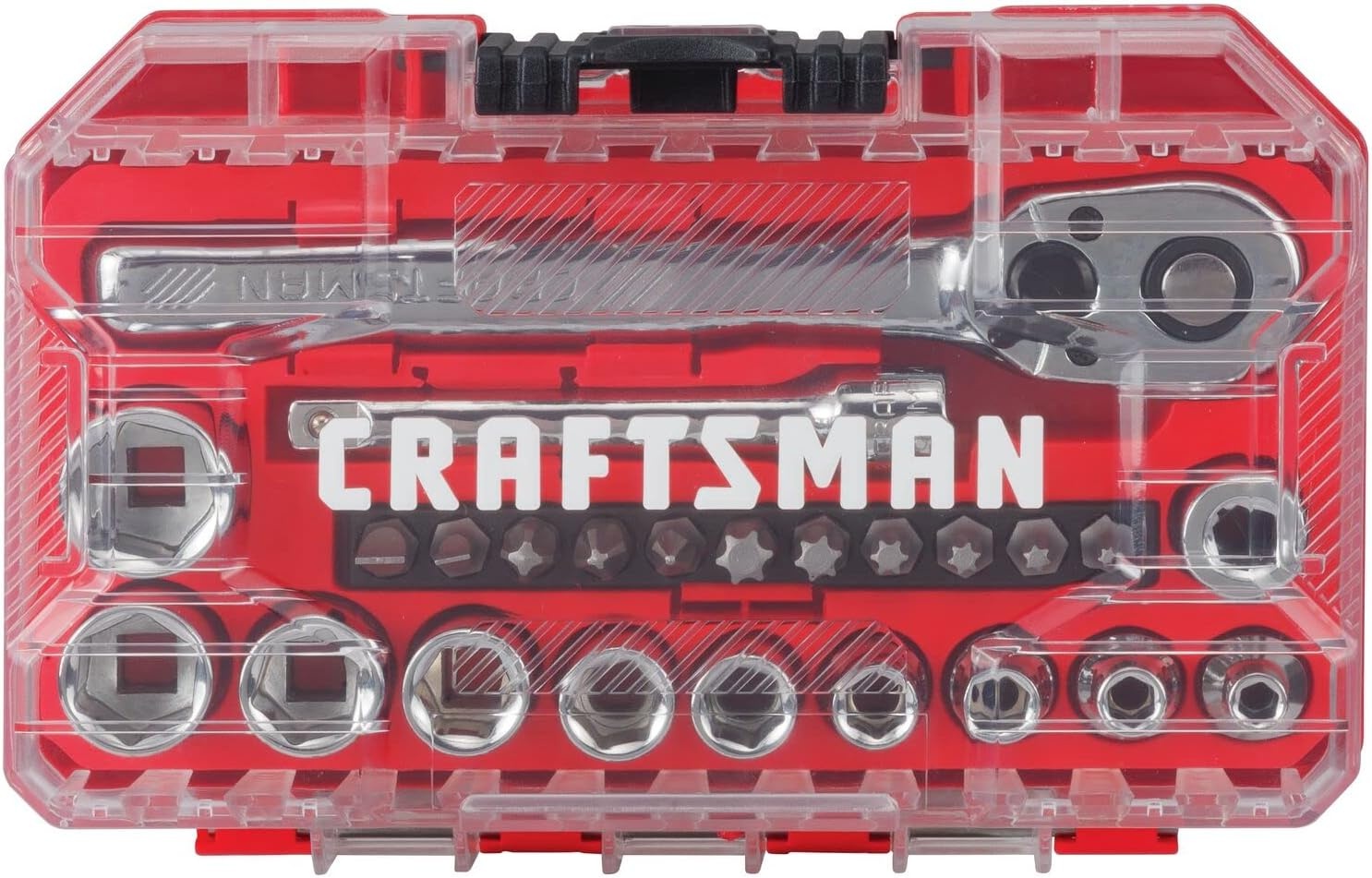 image:imageCRAFTSMAN Mechanics Tool Set 24 Piece 14 Inch Drive SAE CMMT12109LZSAE
