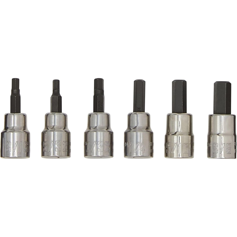 image:imageCRAFTSMAN Hex Bit Socket Set 38 Drive SAE 6Piece CMMT344476PC in