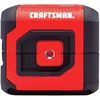 CRAFTSMAN Laser Level Tool, Green, Cross Line (CMHT77630)