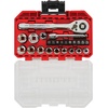 CRAFTSMAN Mechanics Tool Set, 24 Piece, 1/4 Inch Drive SAE (CMMT12109LZ)(NEW MM Set)