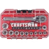 CRAFTSMAN Mechanics Tool Set, 24 Piece, 1/4 Inch Drive SAE (CMMT12109LZ)(SAE)