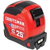 CRAFTSMAN Tape Measure 25-Foot, Magnetic (CMHT37625S)
