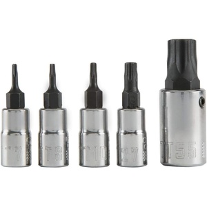 CRAFTSMAN Hex Bit Socket Set, 3/8″ Drive, SAE, 6-Piece (CMMT34447)(T15 in)