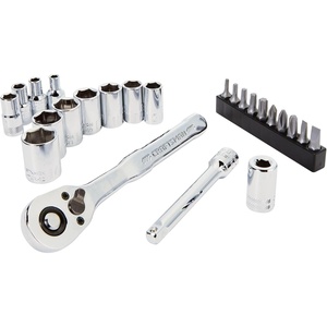 CRAFTSMAN Mechanics Tool Set, 24 Piece, 1/4 Inch Drive SAE (CMMT12109LZ)(NEW MM Set)