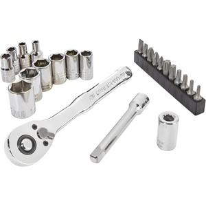 CRAFTSMAN Mechanics Tool Set, 24 Piece, 1/4 Inch Drive SAE (CMMT12109LZ)(NEW SAE Set)