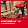 CRAFTSMAN V20 Hot Glue Gun Full Size, Cordless Glue Gun and Sticks Set with LED Light, Interchangeable Nozzles and Wrench, Retractable Dip Tray, Fast Preheat, Long Runtime, Tool Only (CMGL200B)