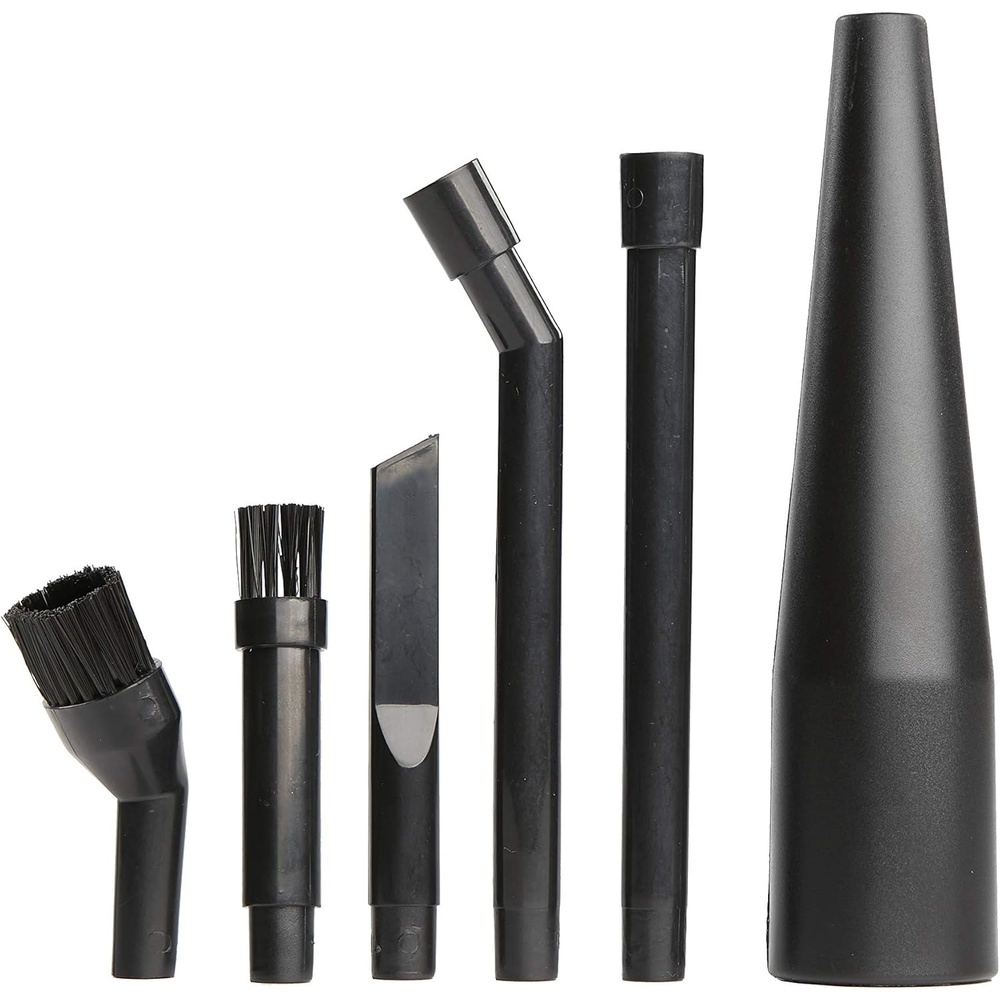 image:imageCRAFTSMAN CMXZVBE38668 114 in 6Piece MicroCleaning Vac Attachment Kit  IndustrialGrade Shop Vacuum Accessories for Intricate and Detail Cleaning Fits 114 in Hose DiameterMicroCleaning Kit