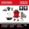 CRAFTSMAN 16 Gal. 6.5 Peak HP and 1.75 Peak HP Powerhead Vacuum Bundle(20 Gal 6.5 Peak HP and Powerhead Vac)