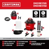 CRAFTSMAN 20 Gal. 6.5 Peak HP and 2.5 Gal. 2.5 Peak HP Shop Vacuum Bundle(16 Gallon Vac and 2.5 Gallon Vac)