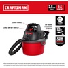 CRAFTSMAN 20 Gal. 6.5 Peak HP and 2.5 Gal. 2.5 Peak HP Shop Vacuum Bundle(20 Gallon Vac and 2.5 Gallon Vac)