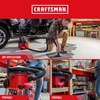 CRAFTSMAN CMXEVBE17040 4 Gallon 5.0 Peak HP Wet Dry Vac, Portable Shop Vacuum Wet and Dry with 2 General Dirt Filters, Hose and Attachments for Home and Automotive Cleaning