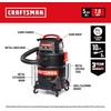 CRAFTSMAN CMXEVBE17050 5 Gallon 7.8 Amp Ash and Grilling Vacuum | Portable Dry Only Shop Vacuum with Drum Filter, Cartridge Filter, Hose and Attachments for Cool/Dry Ash Cleaning
