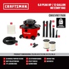 CRAFTSMAN CMXEVBE17606 12 Gallon 6.0 Peak HP Wet Dry Vac with Detachable Leaf Blower, Portable Shop Vacuum Wet and Dry with 2 Filters, Dust Bag, Hose and Attachments for Garage, Outdoor Cleaning