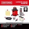 CRAFTSMAN CMXEVBE18590 9 Gallon 4.25 Peak HP Wet Dry Vac, Portable Shop Vacuum Wet and Dry with 2 Filters, 3 Dust Bags, Hose and Attachments for Home, Garage and Automotive Cleaning