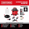 CRAFTSMAN CMXEVBE18695 16 Gallon 6.5 Peak HP Wet Dry Shop Vacuum Bundle