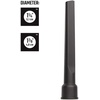 CRAFTSMAN CMXZVBE27151 1-1/4, 1-7/8 in. Crevice Tool Wet Dry Vac Attachment(Crevice Tool)