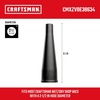 CRAFTSMAN CMXZVBE37035 2-1/2 in. Crevice Tool Wet Dry Vac Attachment | Industrial-Grade Shop Vacuum Accessory for Cleaning Tight Spaces, Fits 2-1/2 in. Hose Diameter(Blower Nozzle)