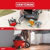 CRAFTSMAN CMXZVBE37035 2-1/2 in. Crevice Tool Wet Dry Vac Attachment | Industrial-Grade Shop Vacuum Accessory for Cleaning Tight Spaces, Fits 2-1/2 in. Hose Diameter(LED Car Nozzle)