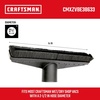 CRAFTSMAN CMXZVBE37035 2-1/2 in. Crevice Tool Wet Dry Vac Attachment | Industrial-Grade Shop Vacuum Accessory for Cleaning Tight Spaces, Fits 2-1/2 in. Hose Diameter(Floor Brush)