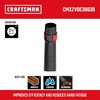 CRAFTSMAN CMXZVBE37035 2-1/2 in. Crevice Tool Wet Dry Vac Attachment | Industrial-Grade Shop Vacuum Accessory for Cleaning Tight Spaces, Fits 2-1/2 in. Hose Diameter(Hose Grip)