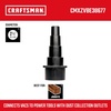 CRAFTSMAN CMXZVBE38677 2-1/2 in. Universal Tool Adapter Vacuum Attachment(Universal Tool Adapter)