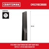 CRAFTSMAN CMXZVBE38725 1-7/8 in. Dusting Brush Wet Dry Vac Attachment(Crevice Tool)