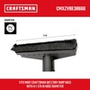 CRAFTSMAN CMXZVBE38725 1-7/8 in. Dusting Brush Wet Dry Vac Attachment(Floor Brush)