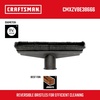 CRAFTSMAN CMXZVBE38725 1-7/8 in. Dusting Brush Wet Dry Vac Attachment(Floor Brush)