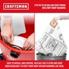 CRAFTSMAN CMXZVBE38750 Genuine 16-20 Gal. Wet Dry Vac Dust Collection Bags | For Fine Dust, Fits Most 16 and 20 Gallon CRAFTSMAN Shop Vacuums, Collects Dry Fine Debris, Reduces Cleanup Time, 2-Pack(16-20 Gallon General Purpose)