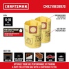 CRAFTSMAN CMXZVBE38750 Genuine 16-20 Gal. Wet Dry Vac Dust Collection Bags | For Fine Dust, Fits Most 16 and 20 Gallon CRAFTSMAN Shop Vacuums, Collects Dry Fine Debris, Reduces Cleanup Time, 2-Pack(6-10 Gallon Fine Dust)
