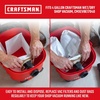 CRAFTSMAN CMXZVBE38750 Genuine 16-20 Gal. Wet Dry Vac Dust Collection Bags | For Fine Dust, Fits Most 16 and 20 Gallon CRAFTSMAN Shop Vacuums, Collects Dry Fine Debris, Reduces Cleanup Time, 2-Pack(4 Gallon Fine Dust)