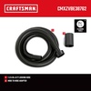 CRAFTSMAN CMXZVBE38759 2-1/2 in. x 20 ft. POS-I-LOCK Wet Dry Vacuum Hose | Industrial-Grade Shop Vacuum Hose Attachment Kit, Fits Most CRAFTSMAN Wet/Dry Vacuums with a 2-1/2 in. Diameter Inlet(1-1/4 in. by 6 ft.)