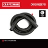 CRAFTSMAN CMXZVBE38759 2-1/2 in. x 20 ft. POS-I-LOCK Wet Dry Vacuum Hose | Industrial-Grade Shop Vacuum Hose Attachment Kit, Fits Most CRAFTSMAN Wet/Dry Vacuums with a 2-1/2 in. Diameter Inlet(1-7/8 in. by 7 ft.)