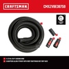 CRAFTSMAN CMXZVBE38759 2-1/2 in. x 20 ft. POS-I-LOCK Wet Dry Vacuum Hose | Industrial-Grade Shop Vacuum Hose Attachment Kit, Fits Most CRAFTSMAN Wet/Dry Vacuums with a 2-1/2 in. Diameter Inlet(2-1/2 in. by 20 ft.)