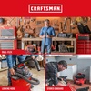 CRAFTSMAN CMXZVBE38759 2-1/2 in. x 20 ft. POS-I-LOCK Wet Dry Vacuum Hose | Industrial-Grade Shop Vacuum Hose Attachment Kit, Fits Most CRAFTSMAN Wet/Dry Vacuums with a 2-1/2 in. Diameter Inlet(2-1/2 in. by 7 ft.)