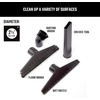 CRAFTSMAN CMXZVBE38802 2-1/2 in. Wet Dry Shop Vacuum Attachment Kit | Industrial-Grade Shop Vacuum Accessories for Cleaning your Home, Fits 2-1/2 in. Hose Diameters