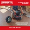 CRAFTSMAN CMXZVBE38810 Genuine 5 Gal. Grill & Ash Vacuum Drum Filter | For Cold Ash, Dry Only Micro Cloth Filter, fits 5 Gallon CRAFTSMAN Ash Vac, CMXEVBE17050