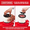CRAFTSMAN CMXZVBE38854 General Purpose Wet Dry Shop Vacuum Filter | Fits Most Shop-Vac Branded Shop Vacuums, Friction Fit Installation, Traps General Debris(Wall Vac Filter)